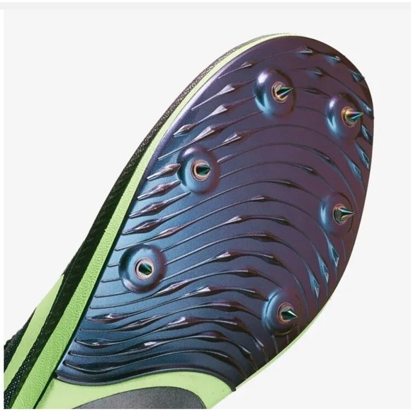 Nike ZoomX DragonFly Black Lime Blast Spiked Track Shoes Mens Size 4 CV0400-001 main image 6